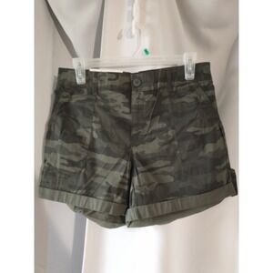 Social Standard Sanctuary Women's Hero Utility Short Cadet Camo Relaxed Fit Sm